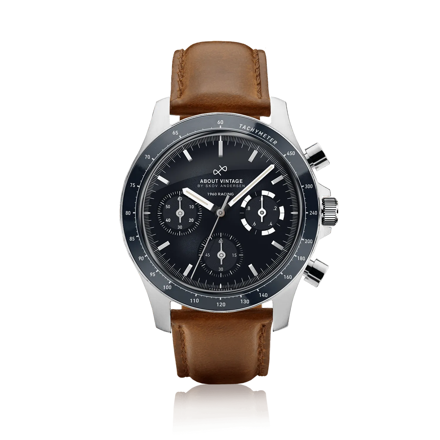 1960 Racing Chronograph, Steel / Midnight Blue (B)