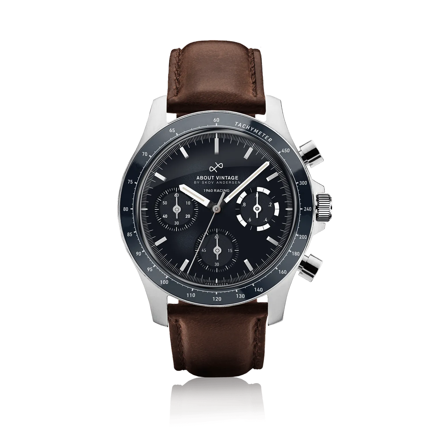 1960 Racing Chronograph, Steel / Midnight Blue (B)