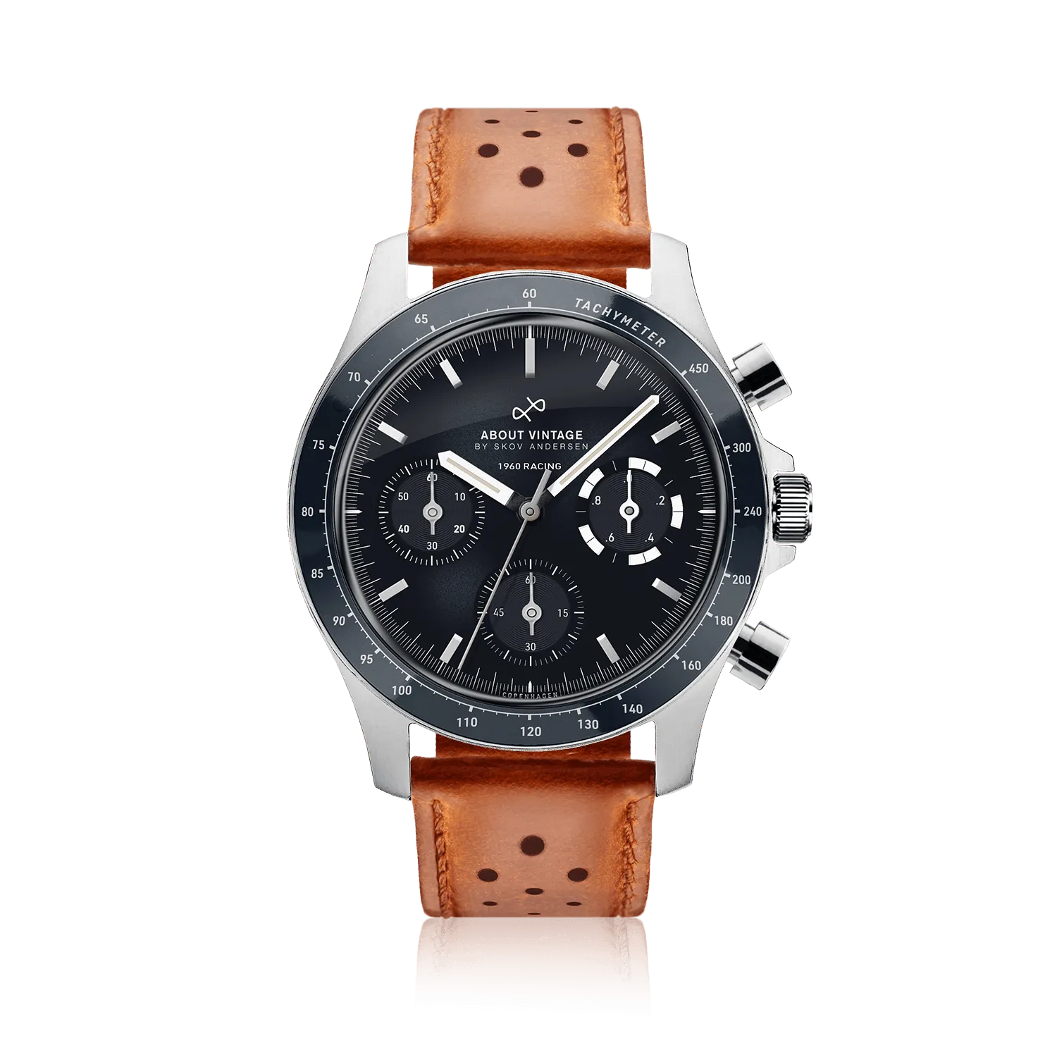 1960 Racing Chronograph, Steel / Midnight Blue (B)