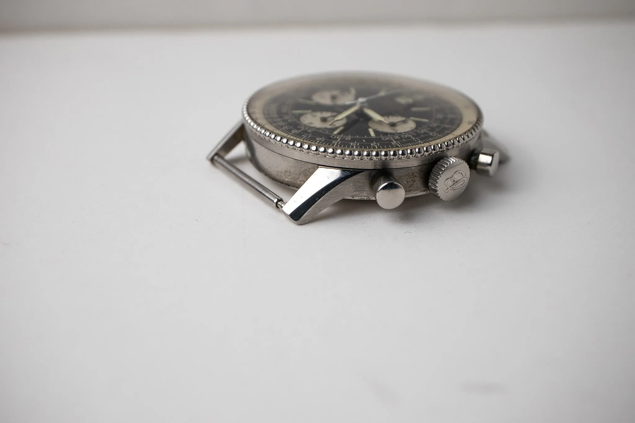 1960's Breitling Navitimer 806 Gold AOPA Gilt Dial Reverse Panda