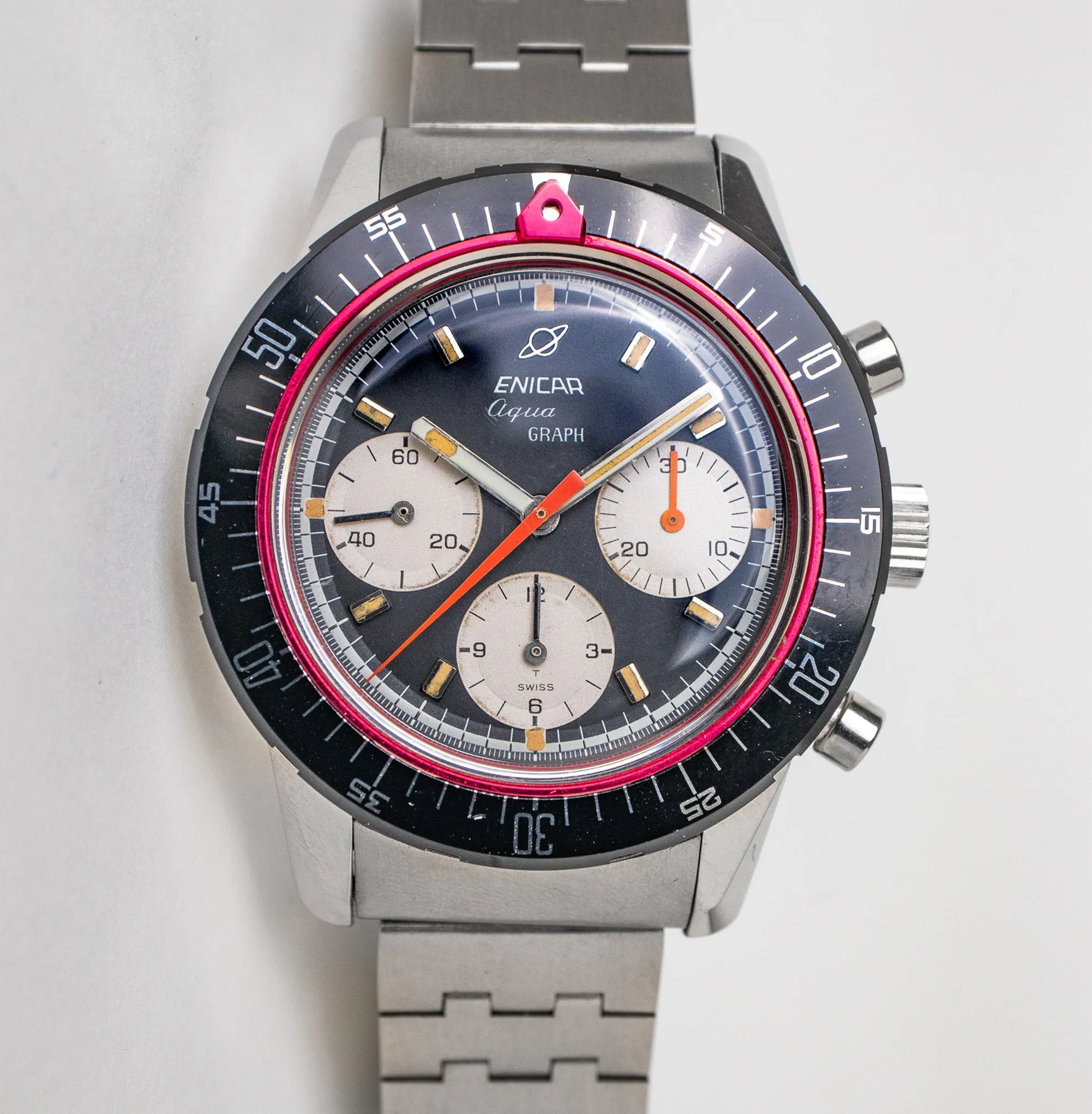 1960's Enicar Aqua Graph MK IV 072-02-02A