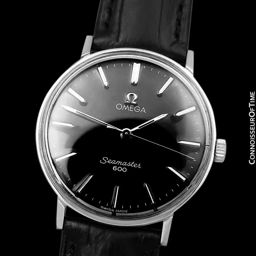 1960's Omega Vintage Mens Handwound Watch - Stainless Steel