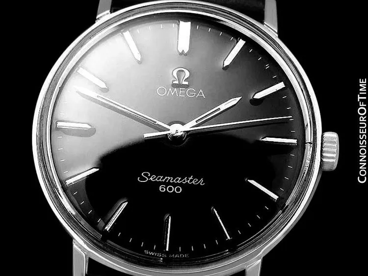 1960's Omega Vintage Mens Handwound Watch - Stainless Steel