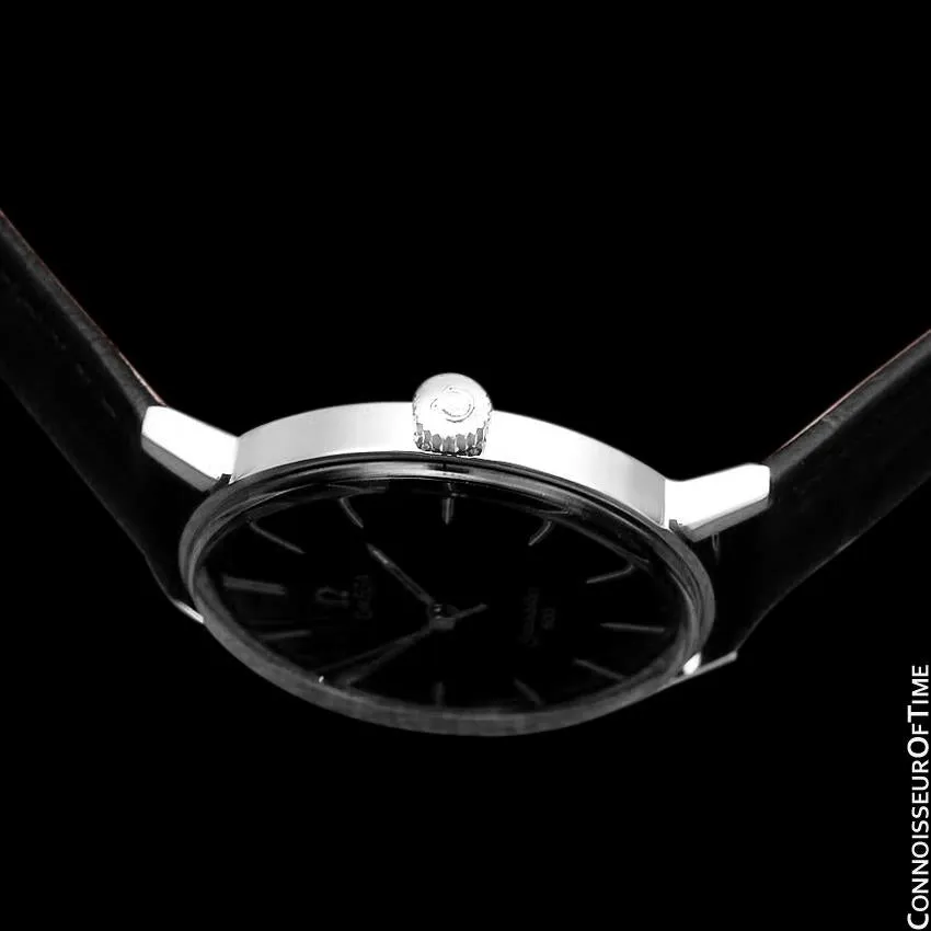 1960's Omega Vintage Mens Handwound Watch - Stainless Steel