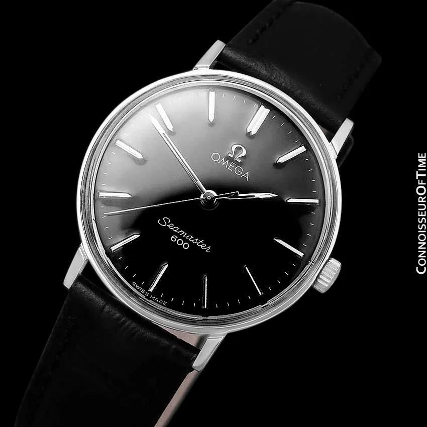 1960's Omega Vintage Mens Handwound Watch - Stainless Steel
