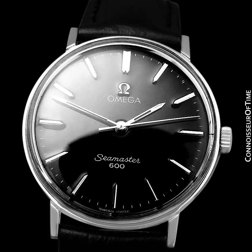 1960's Omega Vintage Mens Handwound Watch - Stainless Steel