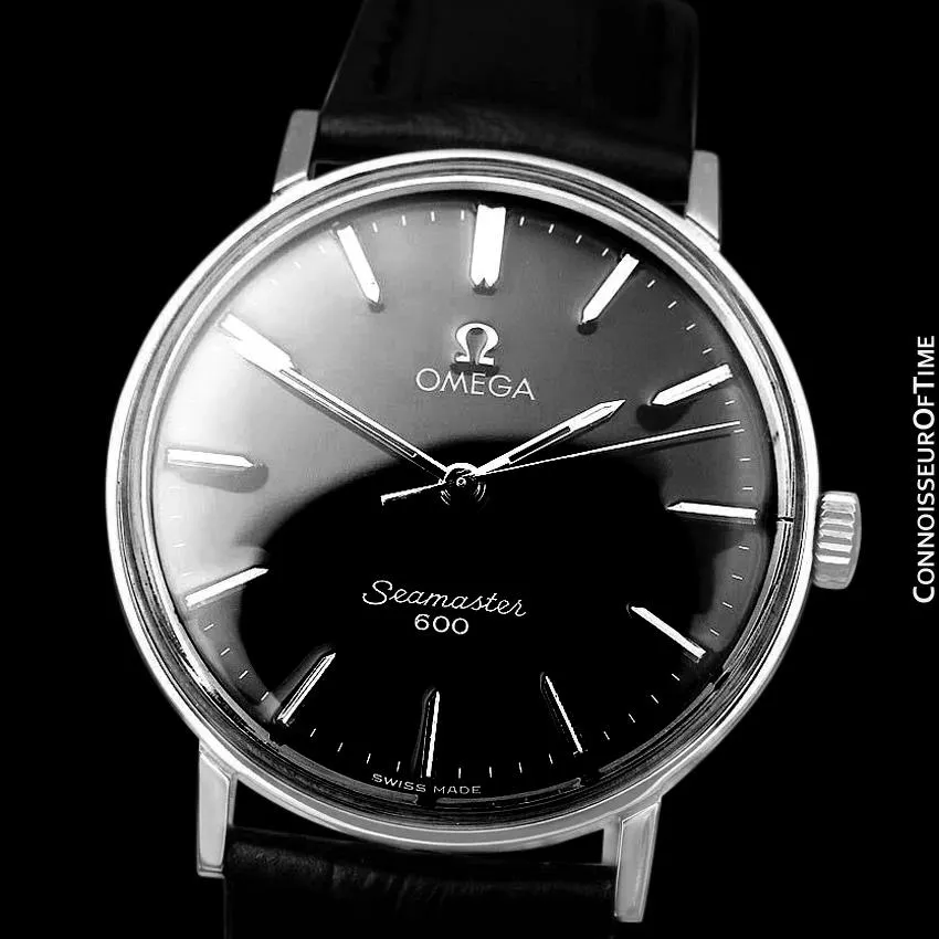 1960's Omega Vintage Mens Handwound Watch - Stainless Steel
