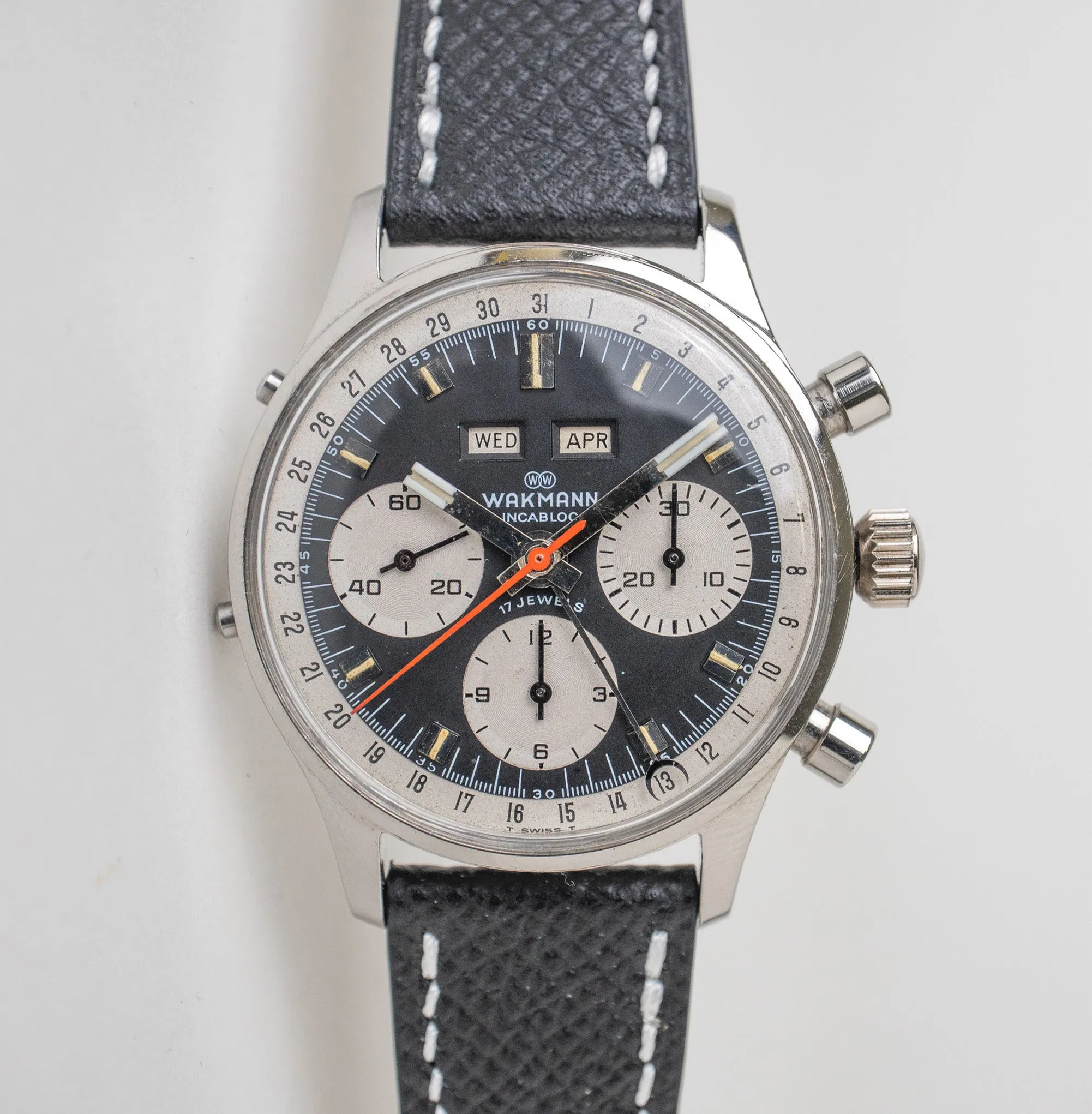 1960's Wakmann Triple-Calendar Chronograph 71.1309.70
