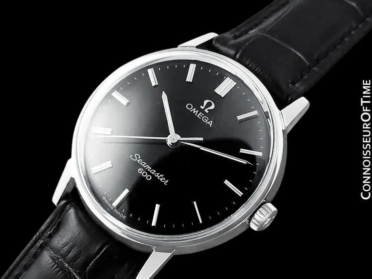 1962 Omega Seamaster 600 Vintage Mens Handwound Watch - Stainless Steel