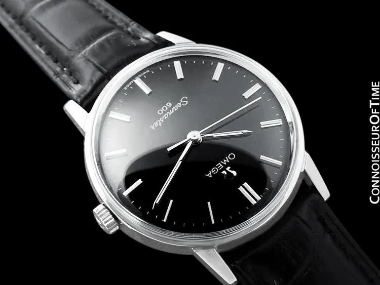 1962 Omega Seamaster 600 Vintage Mens Handwound Watch - Stainless Steel