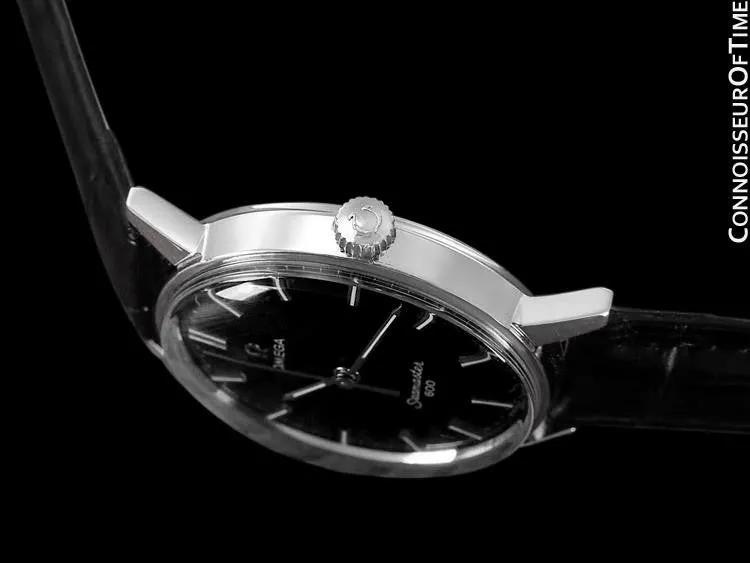 1962 Omega Seamaster 600 Vintage Mens Handwound Watch - Stainless Steel