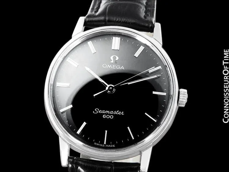 1962 Omega Seamaster 600 Vintage Mens Handwound Watch - Stainless Steel