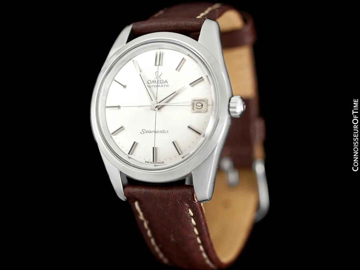 1966 Omega Seamaster Mens Vintage Cal. 562 Watch, Automatic, Date - Stainless Steel