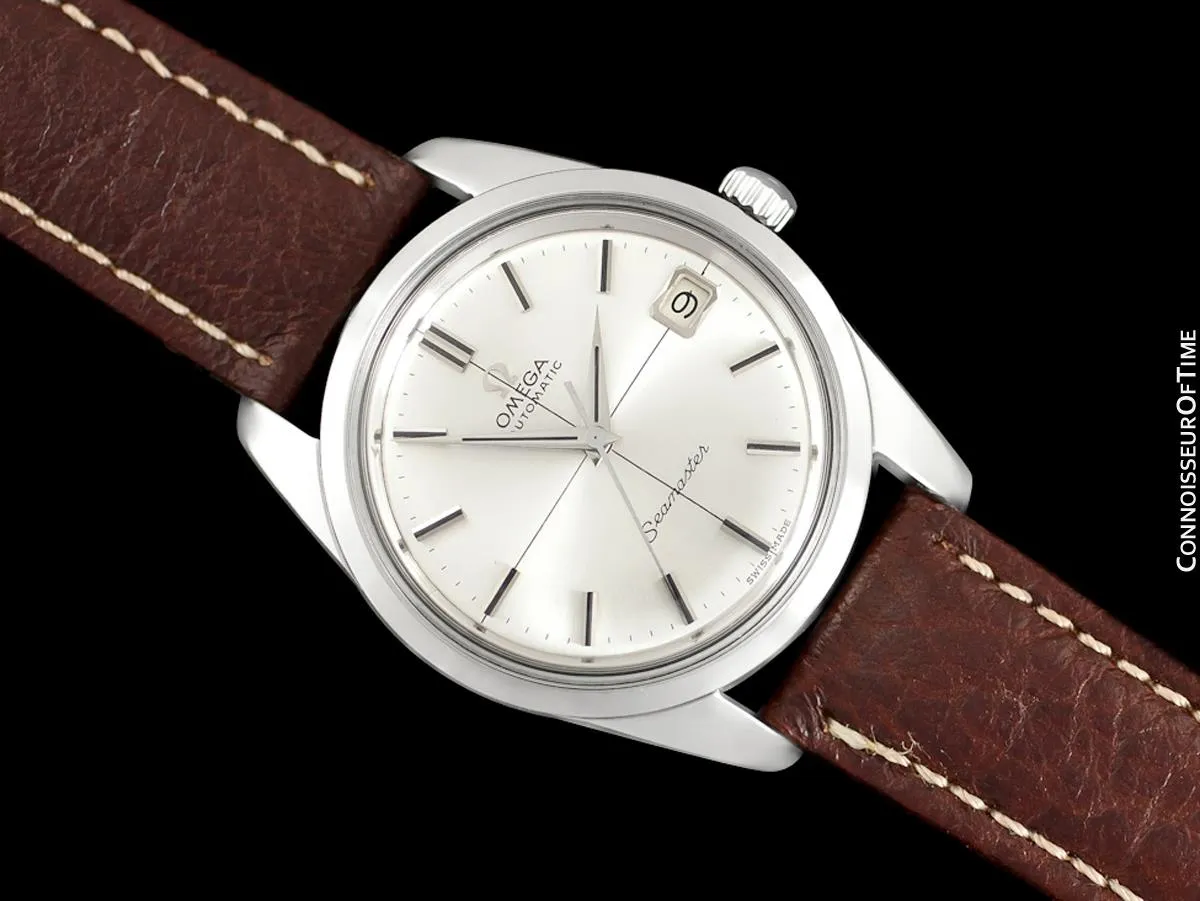 1966 Omega Seamaster Mens Vintage Cal. 562 Watch, Automatic, Date - Stainless Steel