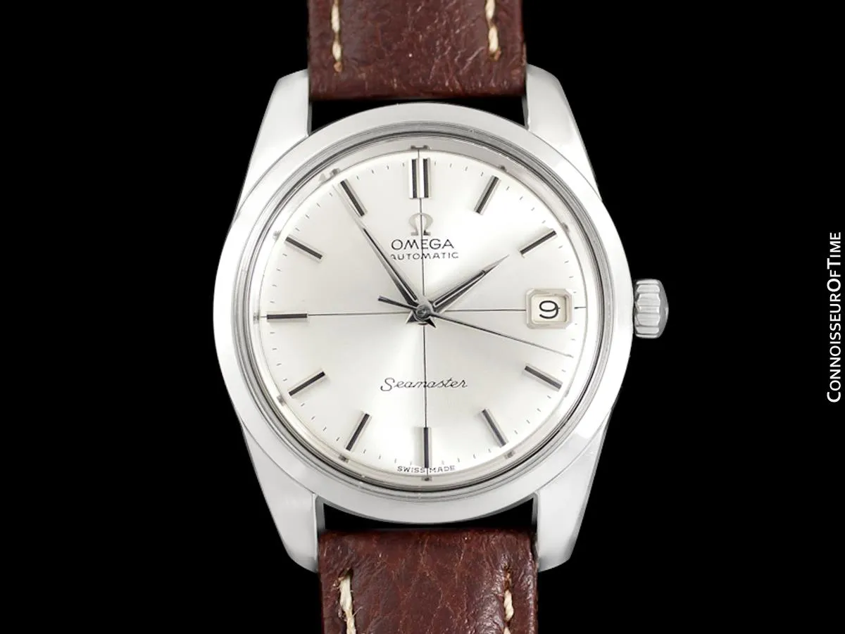 1966 Omega Seamaster Mens Vintage Cal. 562 Watch, Automatic, Date - Stainless Steel