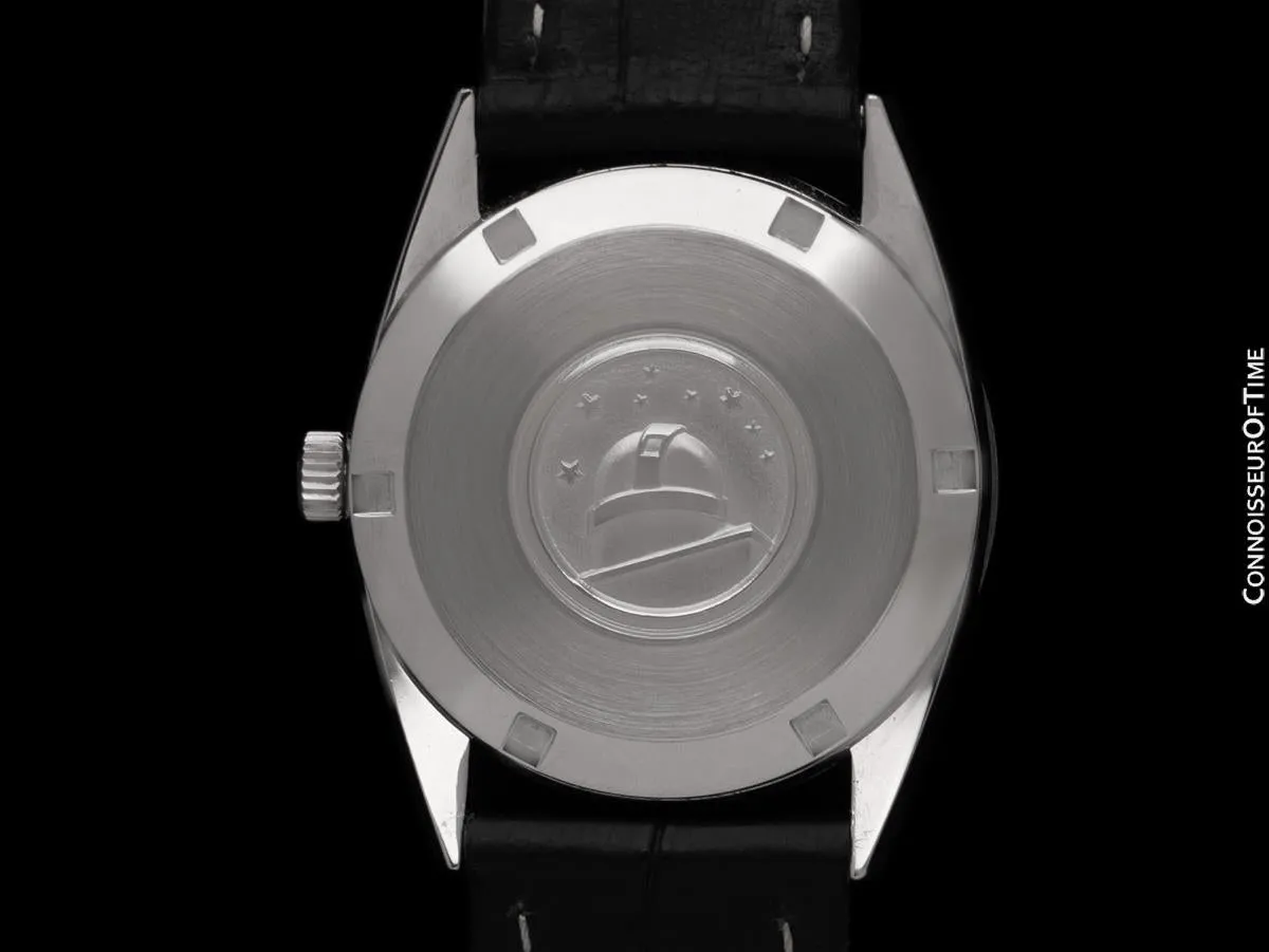 1968 Omega Constellation Mens Automatic Chronometer Green Vignette Dial Watch - Stainless Steel