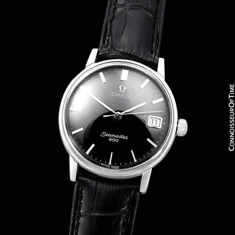 1968 Omega Seamaster 600 Vintage Mens Handwound Watch - Stainless Steel