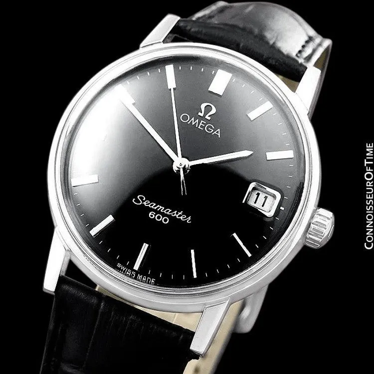 1968 Omega Seamaster 600 Vintage Mens Handwound Watch - Stainless Steel