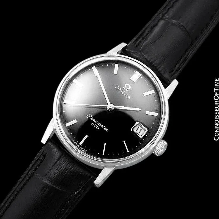 1968 Omega Seamaster 600 Vintage Mens Handwound Watch - Stainless Steel