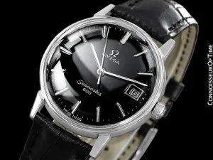 1969 Omega Seamaster 600 Vintage Mens Handwound Watch - Stainless Steel