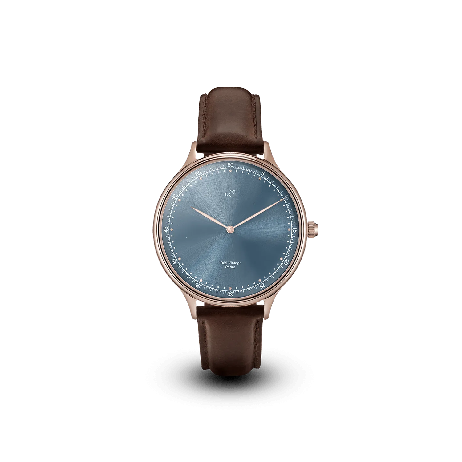1969 Petite, Rose Gold / Blue Sunray (B)
