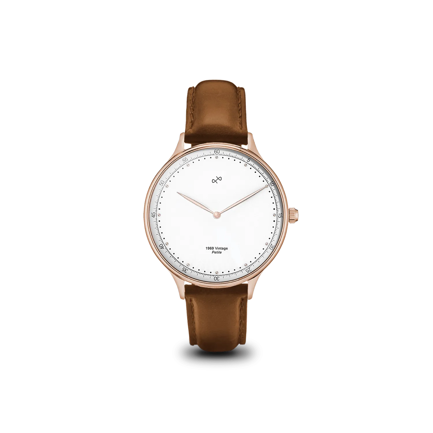 1969 Petite, Rose Gold / White (B)