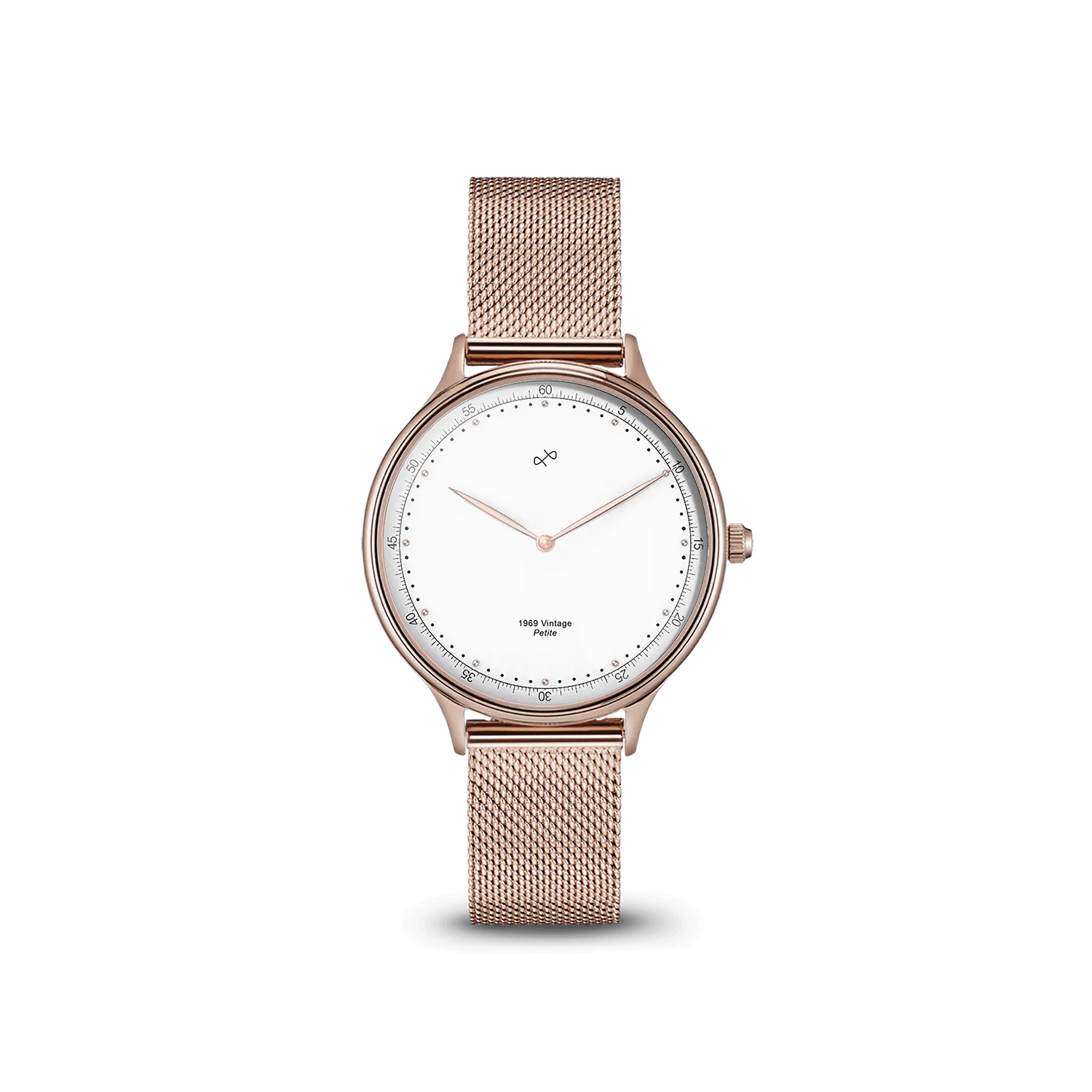 1969 Petite, Rose Gold / White (B)