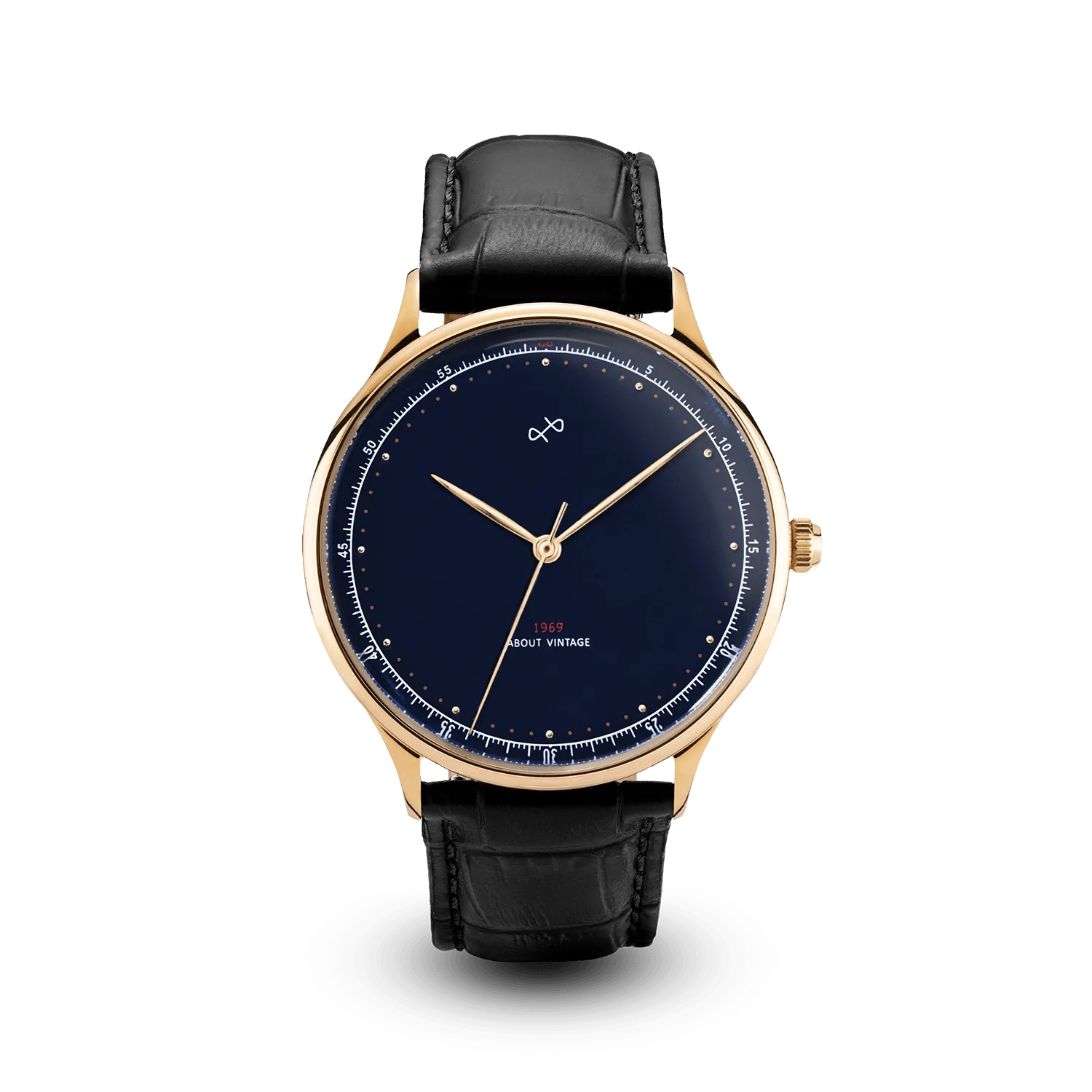1969 Vintage, Gold / Midnight Blue - Special Edition – 39mm