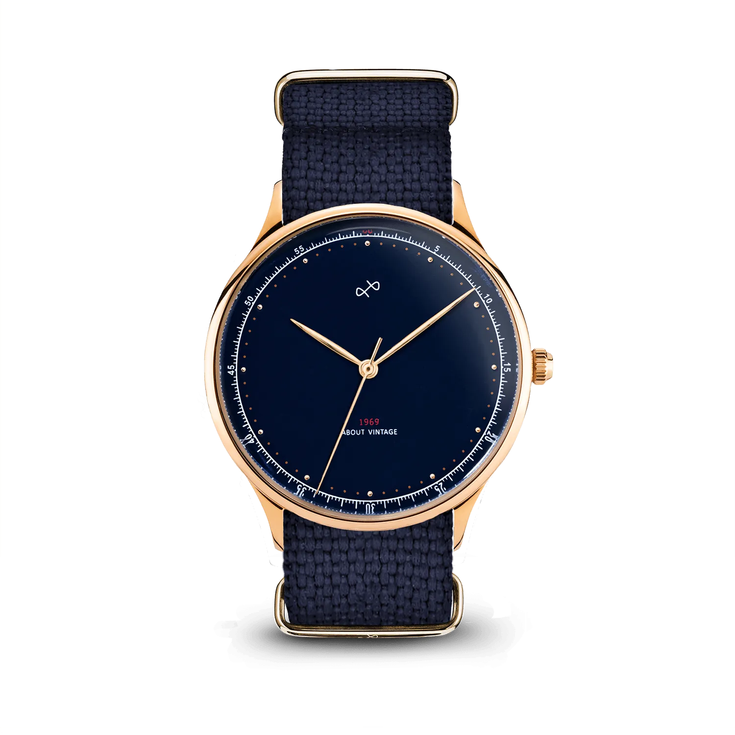1969 Vintage, Gold / Midnight Blue - Special Edition – 39mm