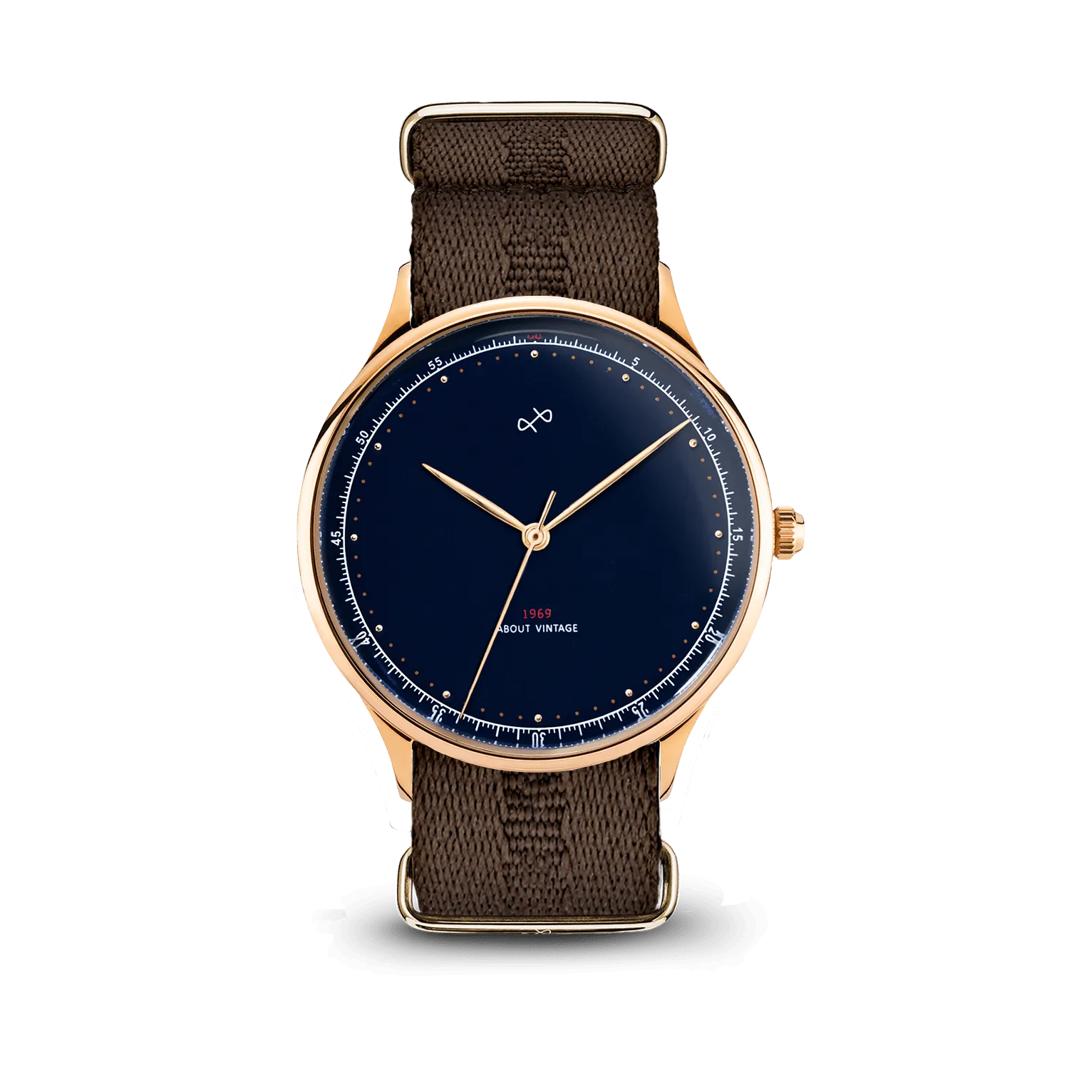 1969 Vintage, Gold / Midnight Blue - Special Edition – 39mm