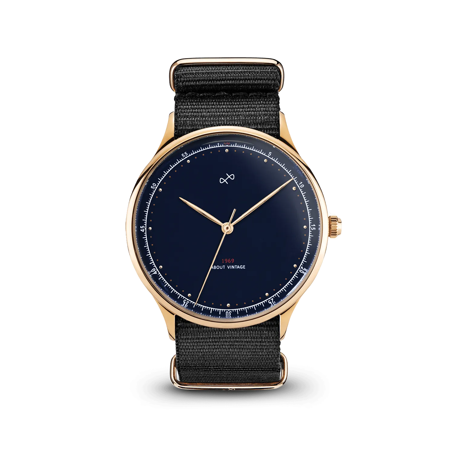 1969 Vintage, Gold / Midnight Blue - Special Edition – 39mm