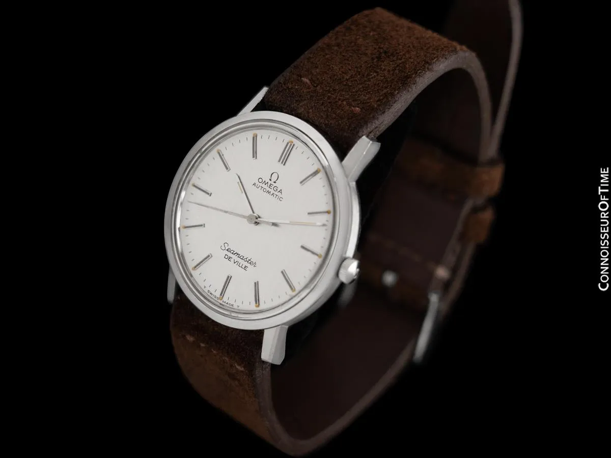 1970 Omega Seamaster De Ville Vintage Mens Stainless Steel Watch - Papers & Boxes