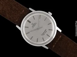 1970 Omega Seamaster De Ville Vintage Mens Stainless Steel Watch - Papers & Boxes