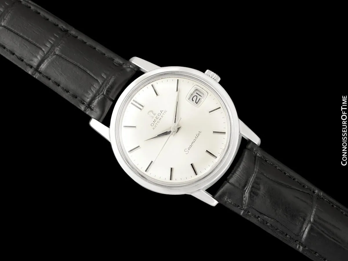 1970 Omega Seamaster Mens Vintage Cal. 565 Watch, Automatic, Date - Stainless Steel