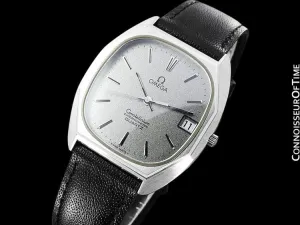 1970's Omega Constellation Chronometer Cool Vintage Mens Quartz Watch - Stainless Steel