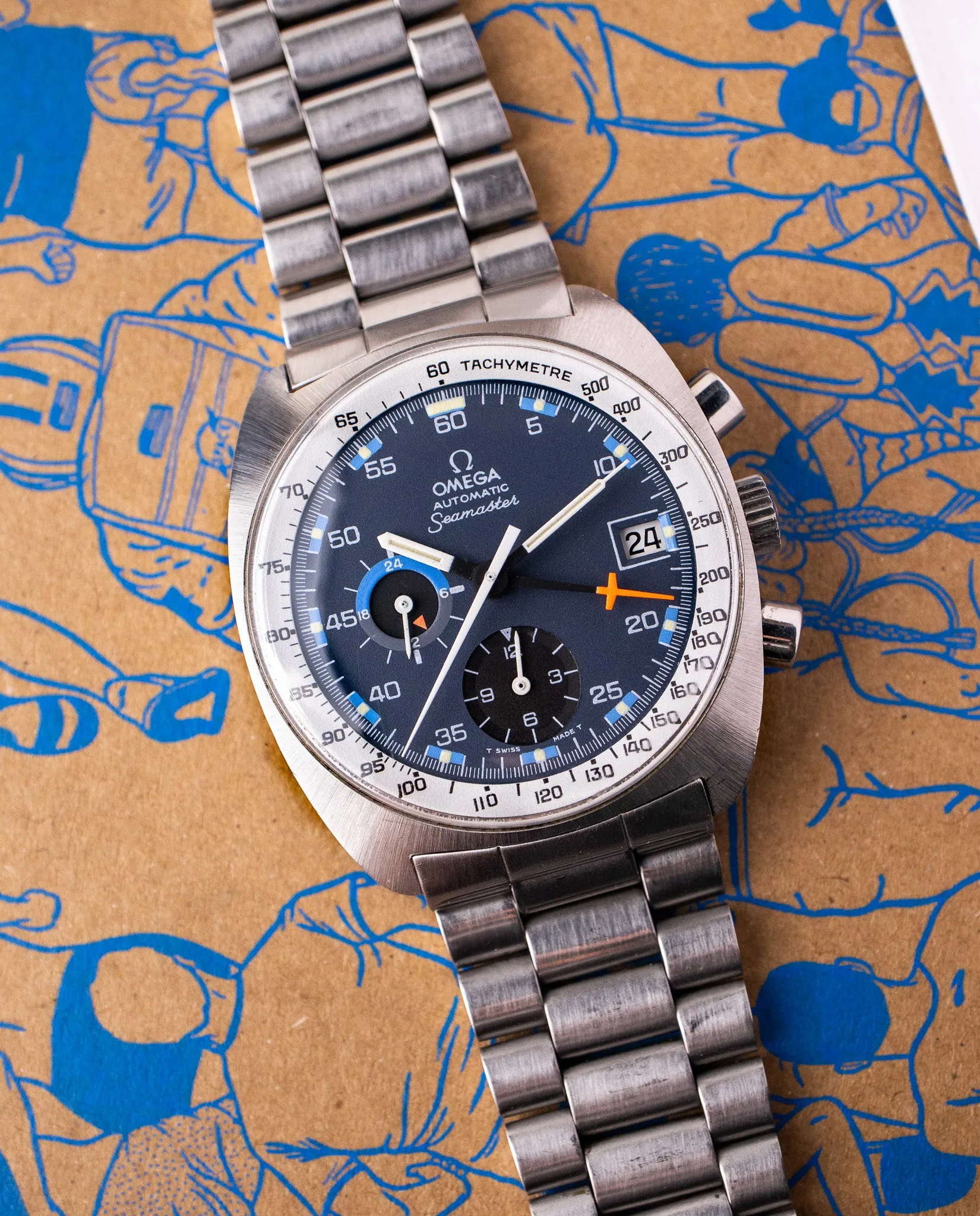 1970's Omega Seamaster Automatic Chronograph 176.007