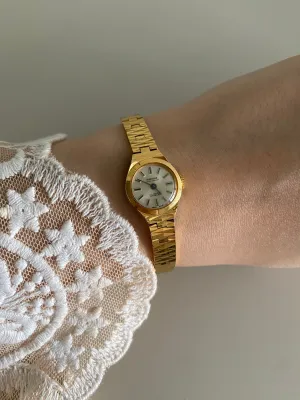 1970s Vintage Montine of Switzerland Gold Plated Mechanical Watch