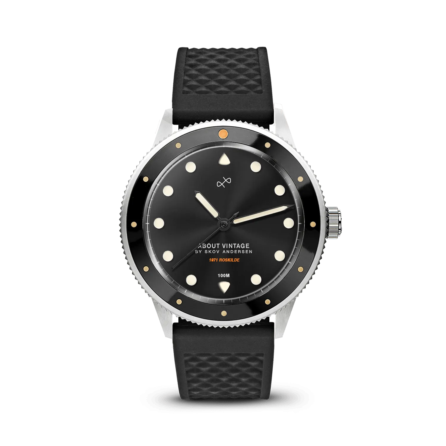 1971 Stagediver, Steel / Black – 39mm