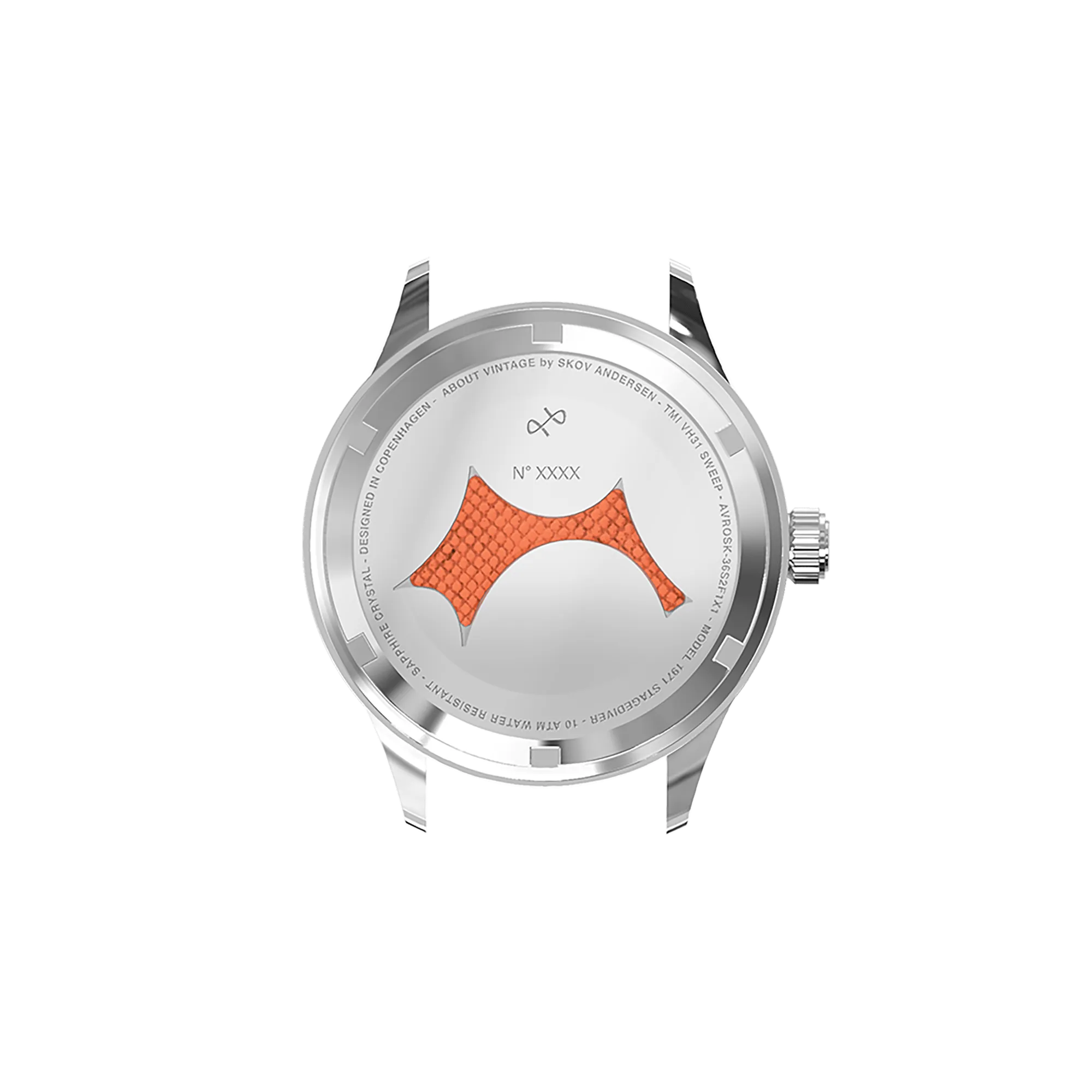 1971 Stagediver, Steel / Off White – 36mm