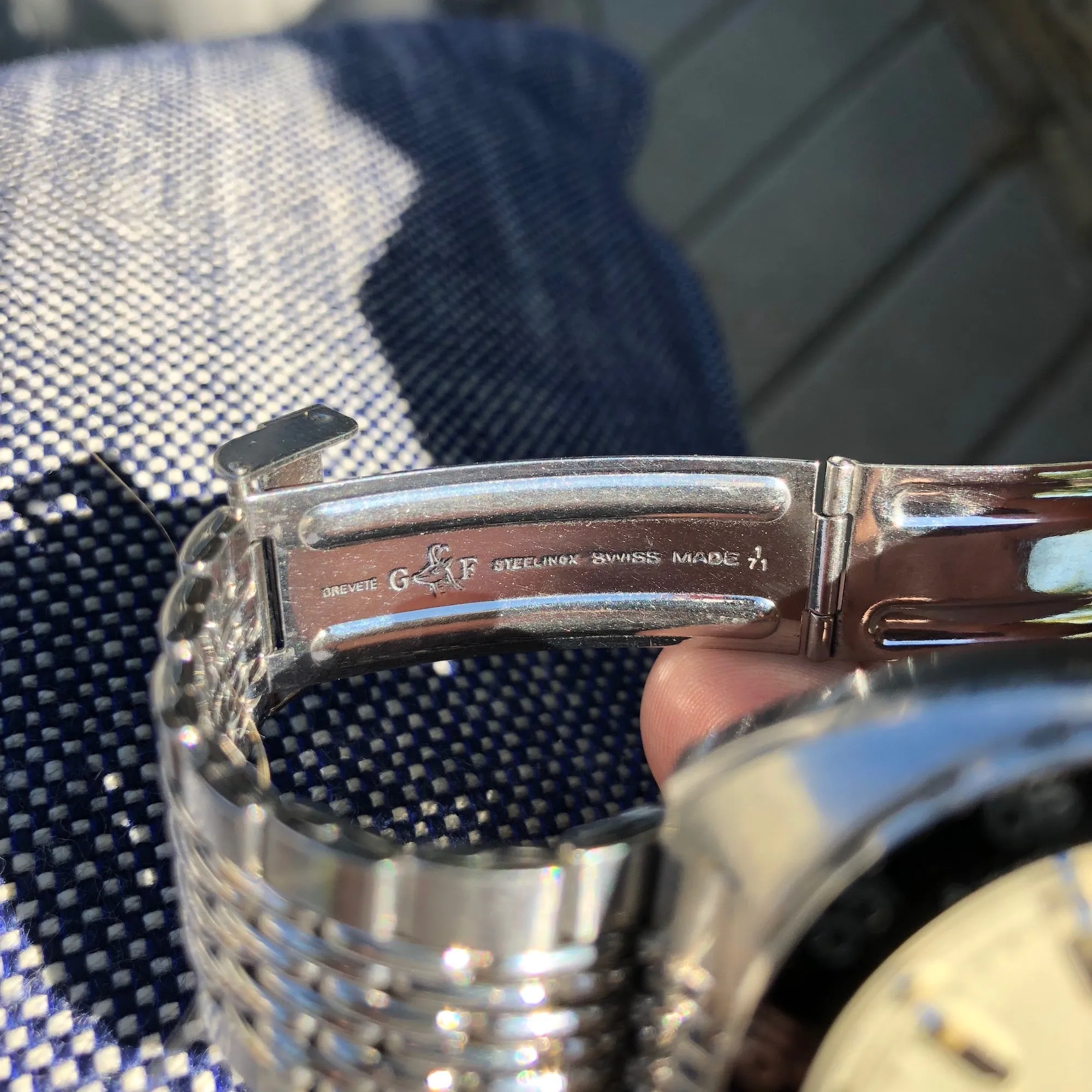 1972 Heuer Autavia 1163 Jo Siffert Mk. 6 Steel Chronograph Cal. 11 Wristwatch
