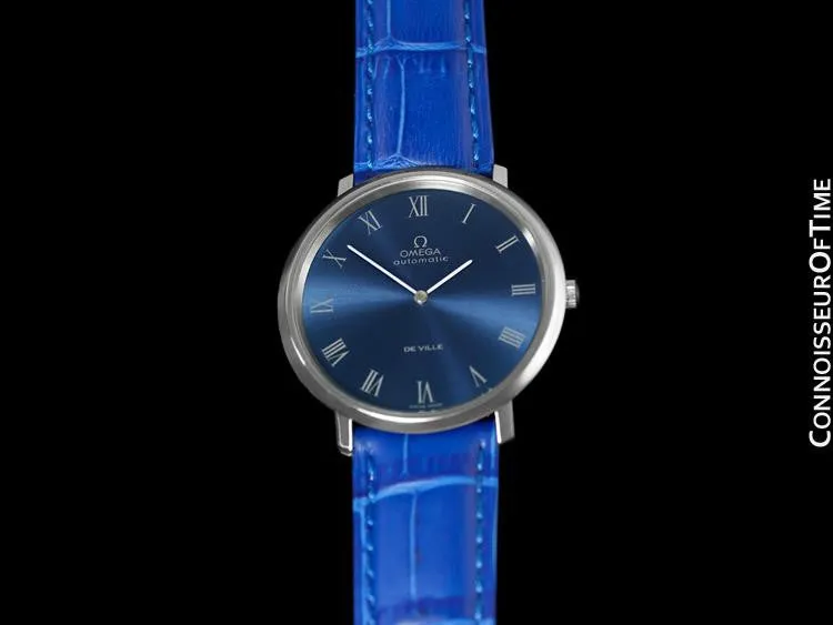 1973 Omega DeVille Mens Automatic Full Size Dress Watch - Stainless Steel