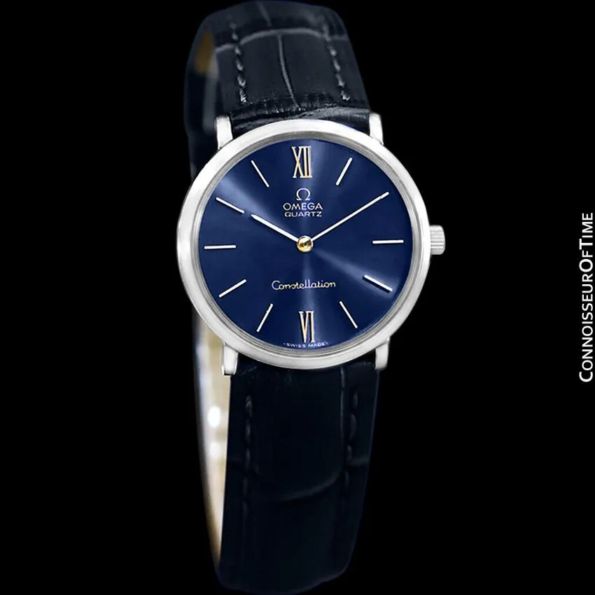 1976 Omega Constellation Mens Vintage Quartz Accuset Watch - Stainless Steel
