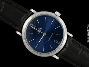 1976 Omega Constellation Mens Vintage Quartz Accuset Watch - Stainless Steel