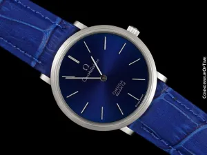 1976 Omega Constellation Mens Vintage Quartz Accuset Watch - Stainless Steel