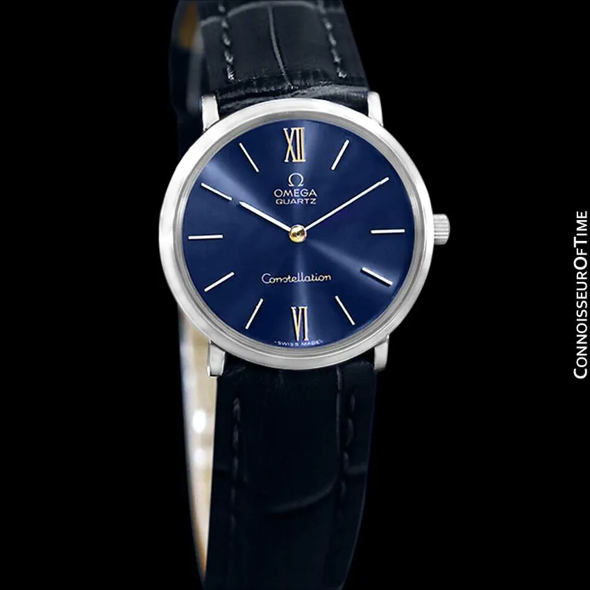 1976 Omega Constellation Mens Vintage Quartz Accuset Watch - Stainless Steel