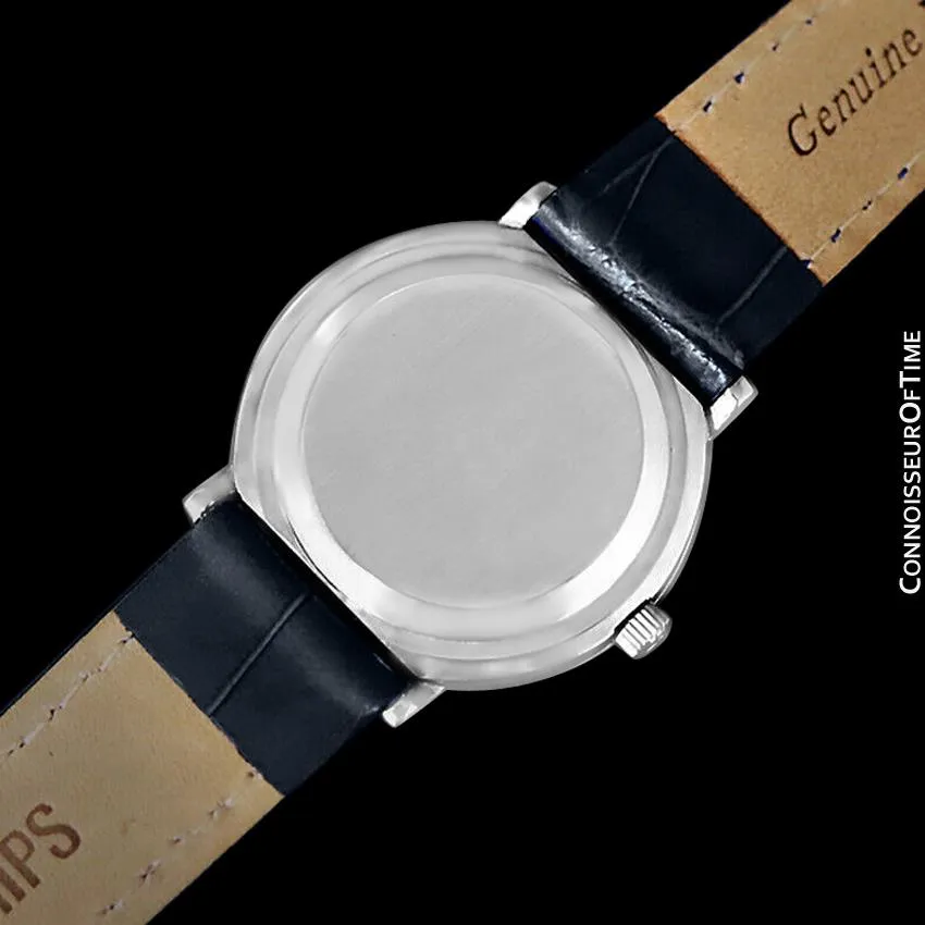 1976 Omega Constellation Mens Vintage Quartz Accuset Watch - Stainless Steel