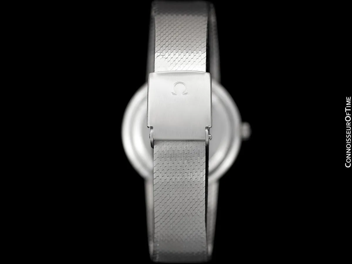 1976 Omega Constellation Vintage Mens Accuset Quartz Bracelet Watch - Stainless Steel
