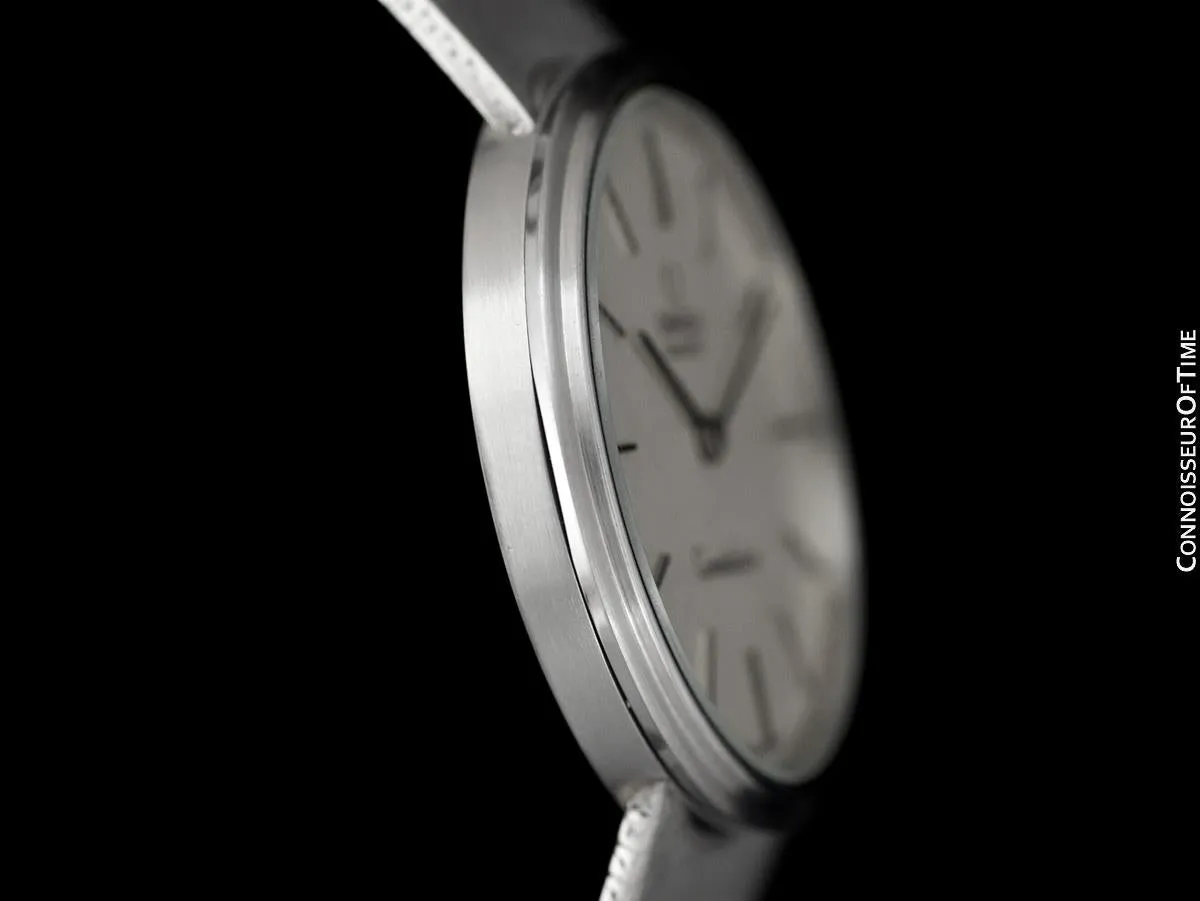 1976 Omega Constellation Vintage Mens Accuset Quartz Bracelet Watch - Stainless Steel