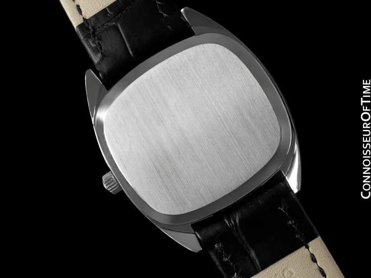 1977 Omega Constellation Mens Midsize Quartz Watch, Quick-Setting Hour - Stainless Steel