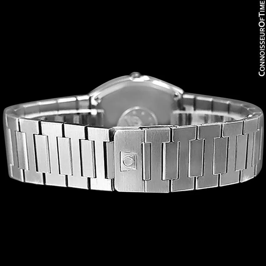 1978 Omega Constellation Chronometer Cool Vintage Accuset Mens Quartz Watch - Stainless Steel